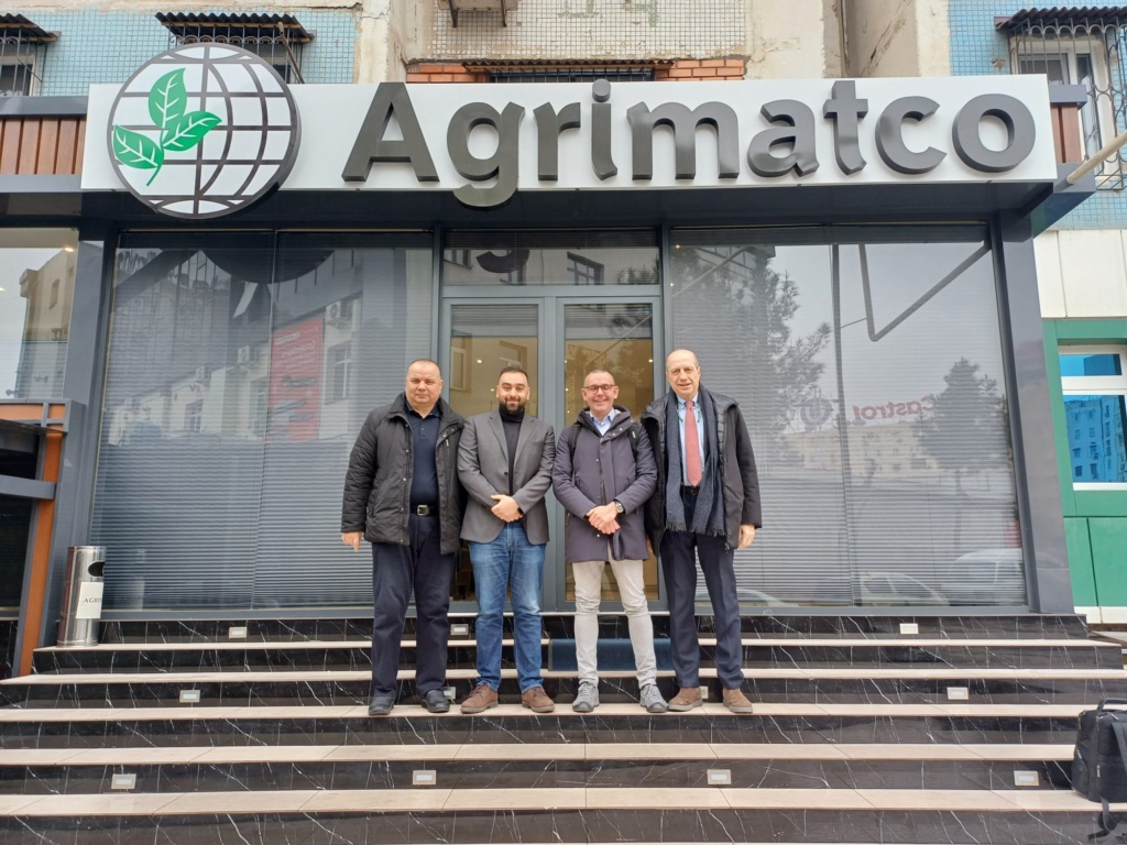 Agrimatco, Tashkent: with General Manager Mr. Mohammad Masaud